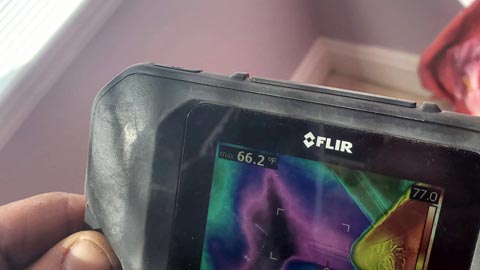 Thermal Imaging Moisture Detection