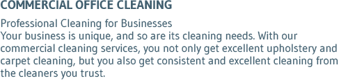 Office & Commercial Cleaning